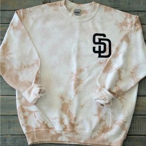San Diego Padres Tie Dye Sweater